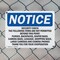 Signmission Security Check The Following Items Are Not OSHA Notice Sign, Plastic, 10in W x 7in L, 2PK OS-2PACK-NS-P-710-L-18271 - alternate 5